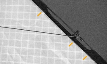 the new enhanced positioning of the leading edge connector