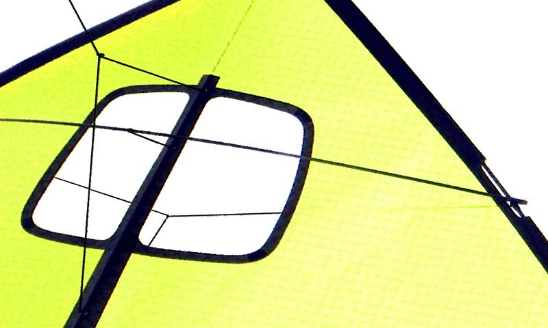 clv glissando: the synergetic structure and details of the kite.