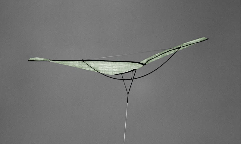 Dyneema-Composite-Fabric hyperlight kite.