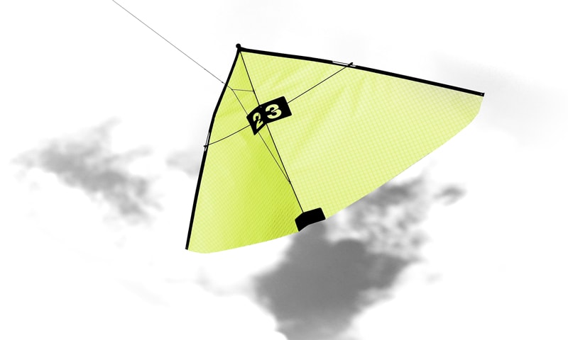 Kite in Icarex neon-57.